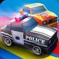 方塊警車追逐
